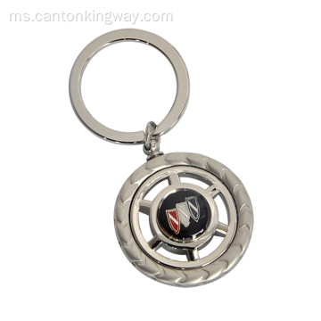 Penyesuaian Keychain Metal Alloy Zink